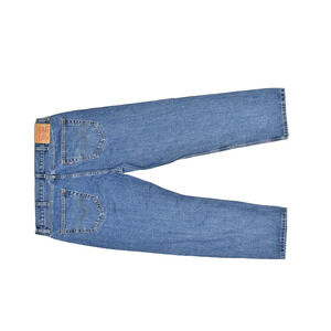 Men's Levi's 505 Regular Jeans Blue Denim Size 38x30 Straight Fit 100% Cotton